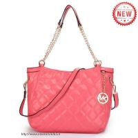 michael kors gewatteerd groot roze schoudertas Roermond Outlet vf9rk675